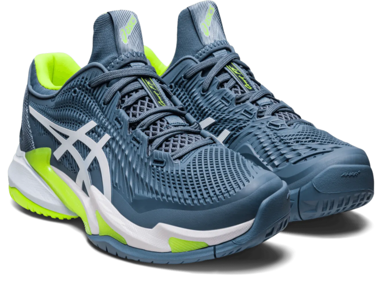 ASICS MEN'S COURT FF 3 (STELL BLUE/WHITE/YELLOW)