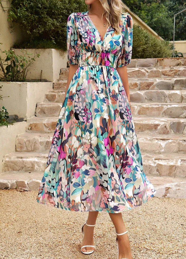 Chelsea™ - Floral Midi Dress