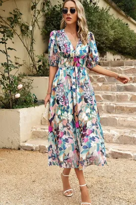 Chelsea™ - Floral Midi Dress