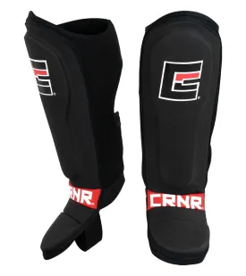 Combat MMA Legg/vristbeskytter Svart