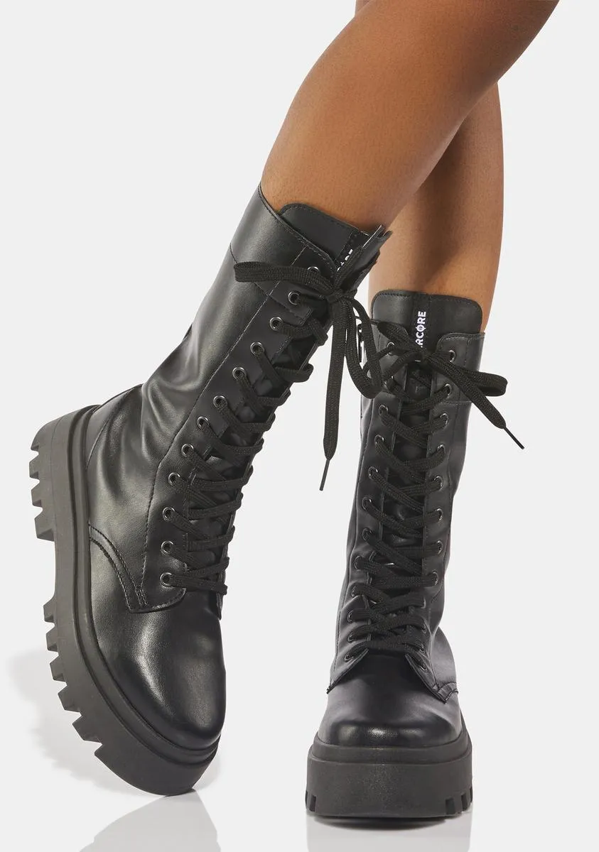 Devona Combat Boots