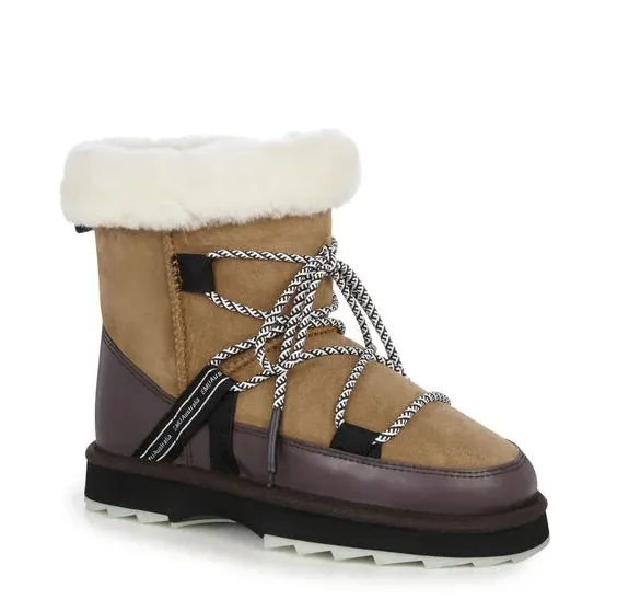 Emu Blurred Sheepskin Boot - Chestnut