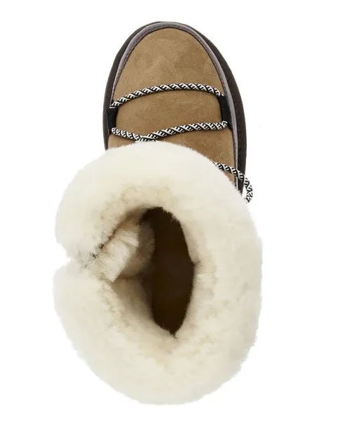 Emu Blurred Sheepskin Boot - Chestnut