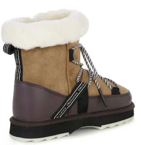 Emu Blurred Sheepskin Boot - Chestnut