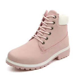 Fashion Women's Flat Heel Boots