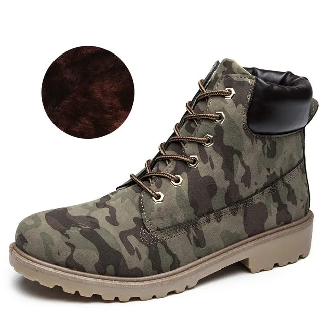 Fashion Women's Flat Heel Boots