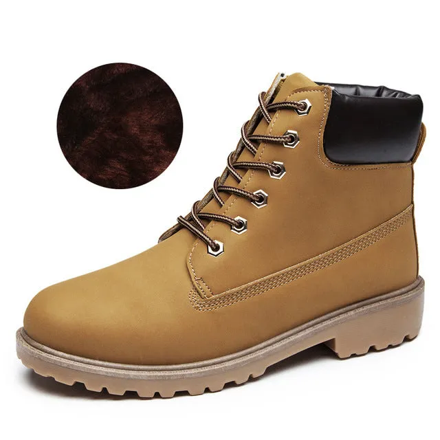Fashion Women's Flat Heel Boots