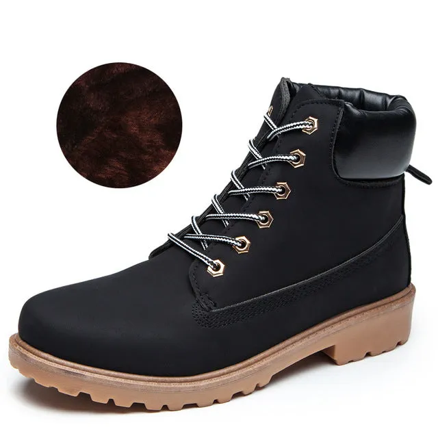 Fashion Women's Flat Heel Boots