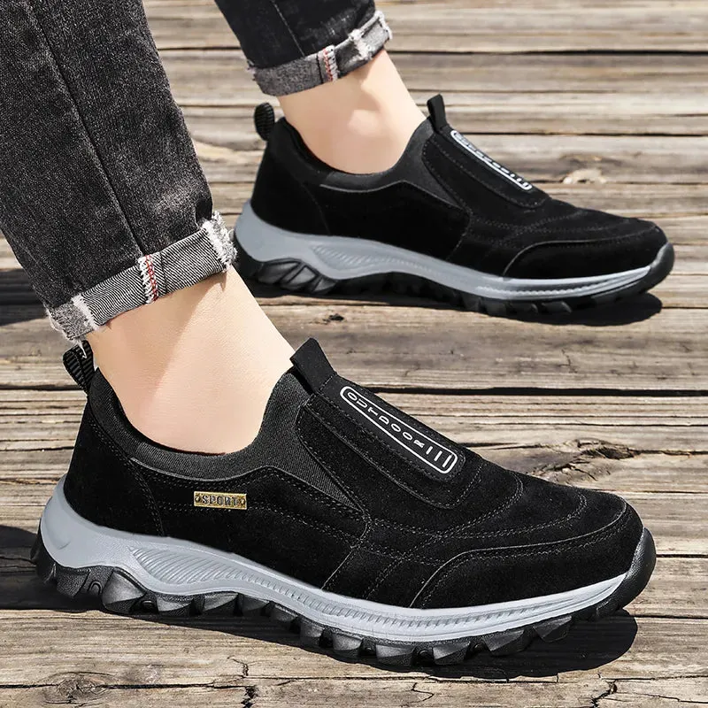FlexMotion Men's Leather Shoes