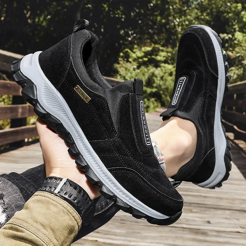 FlexMotion Men's Leather Shoes