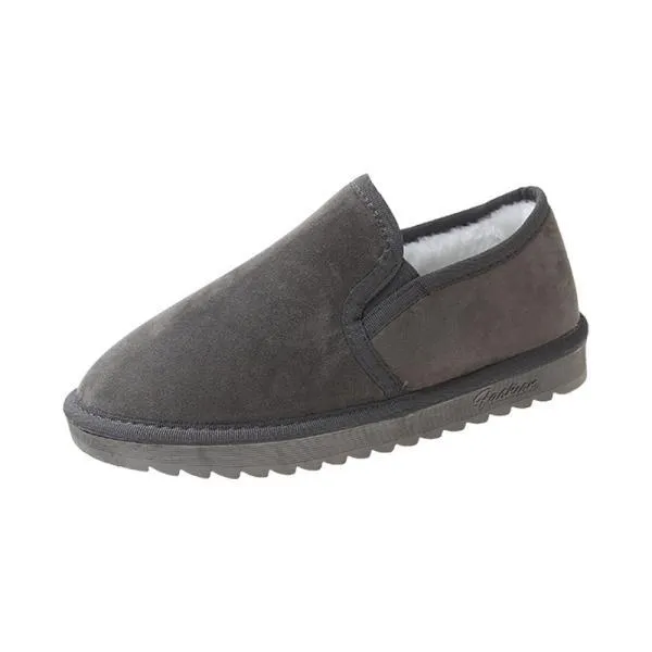 Fur Lining Slip-on Shoes