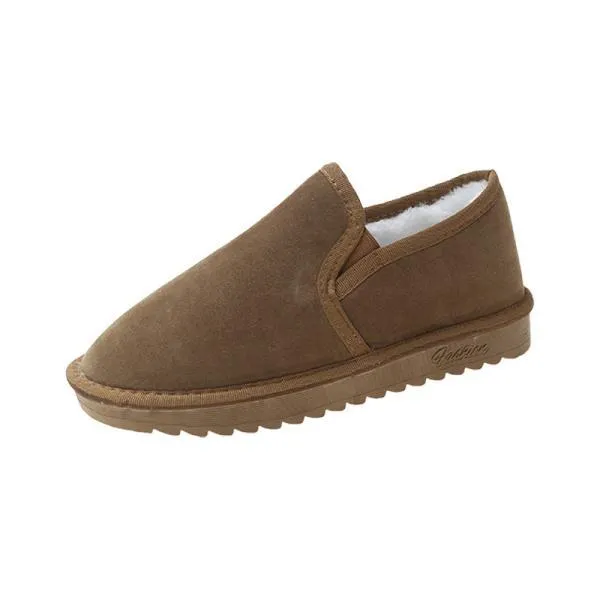 Fur Lining Slip-on Shoes