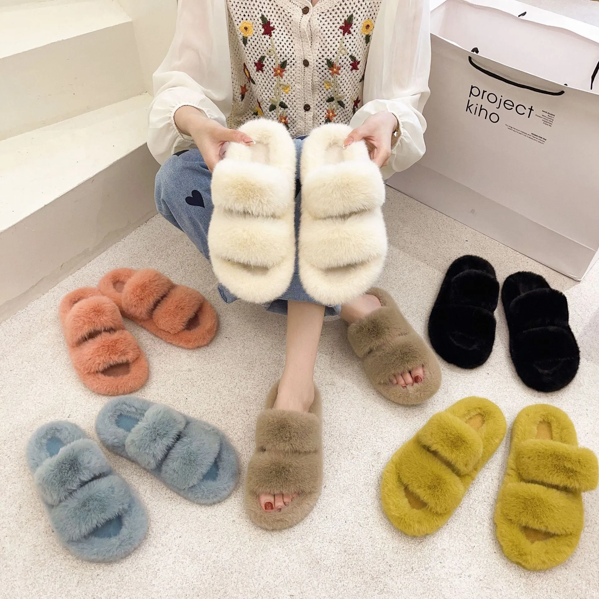 Furry Slippers
