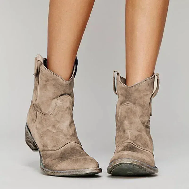 Holly | Vintage Ankle Boots