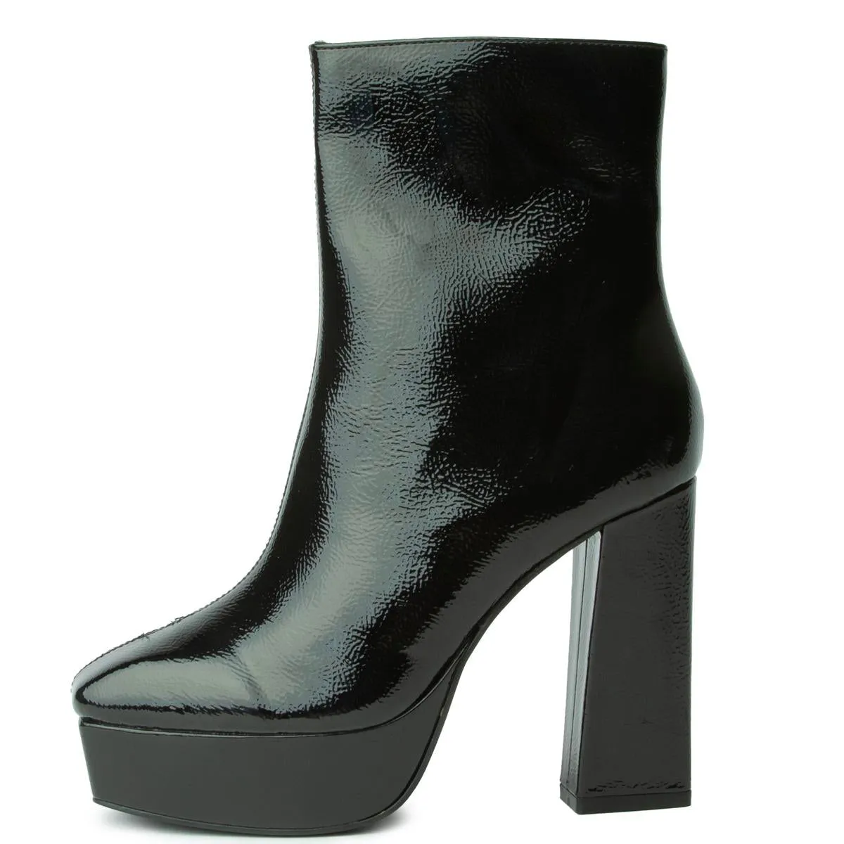 Luster-1 Black Ankle Boots