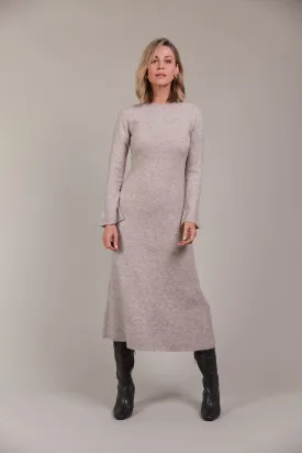 Merano Knit Dress - Flax