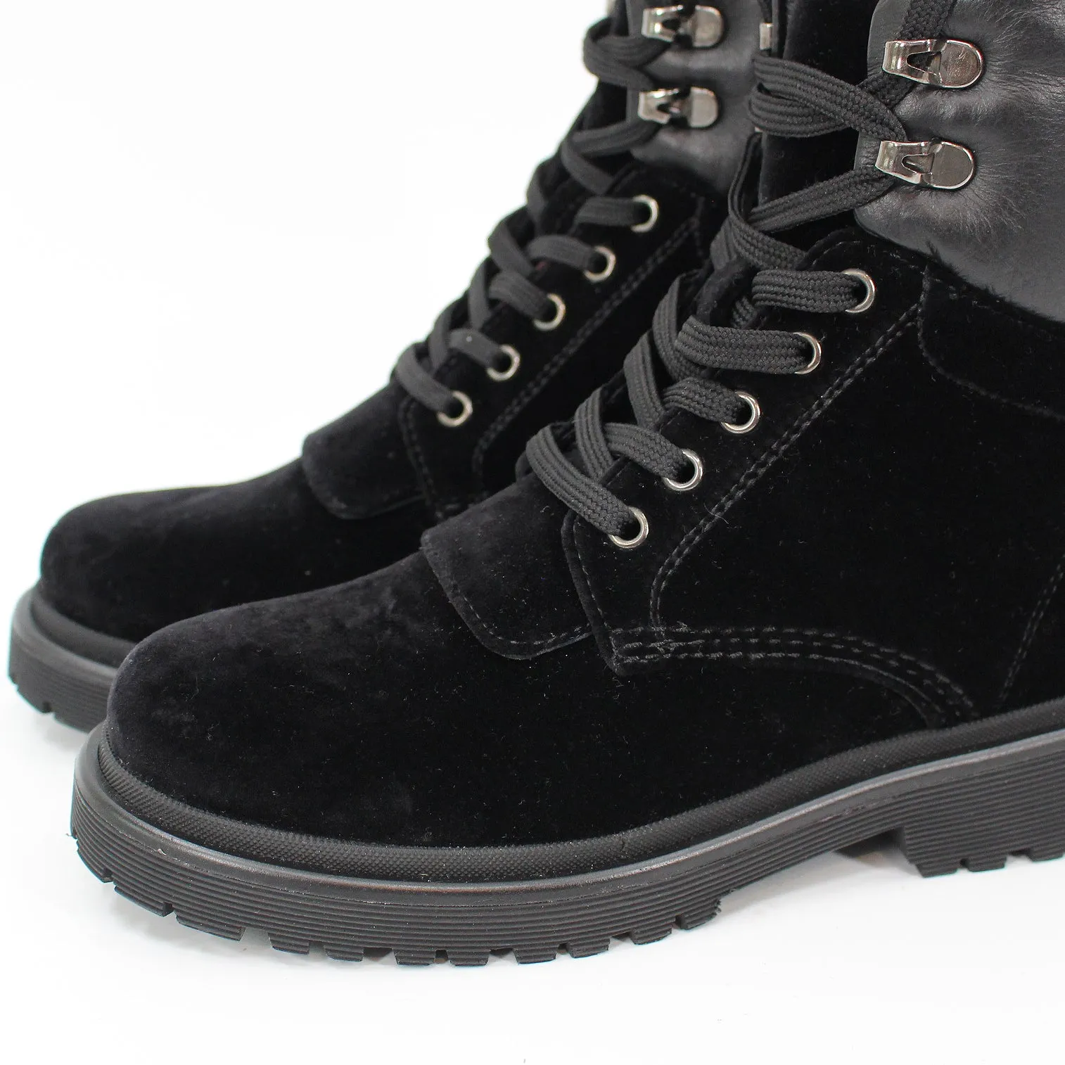 Moncler Patty Velvet Ankle Boots