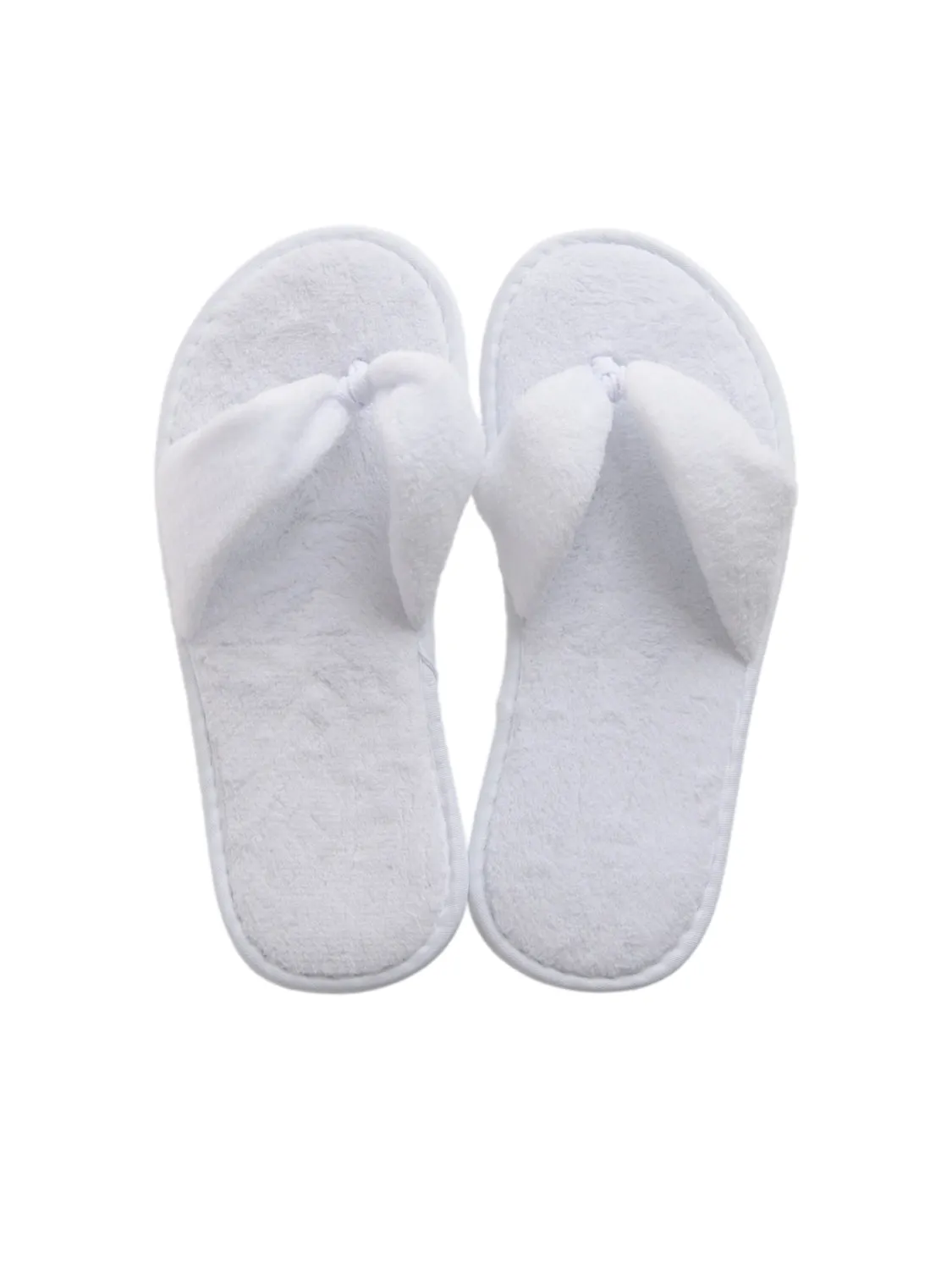 Velour Thong Spa Slippers