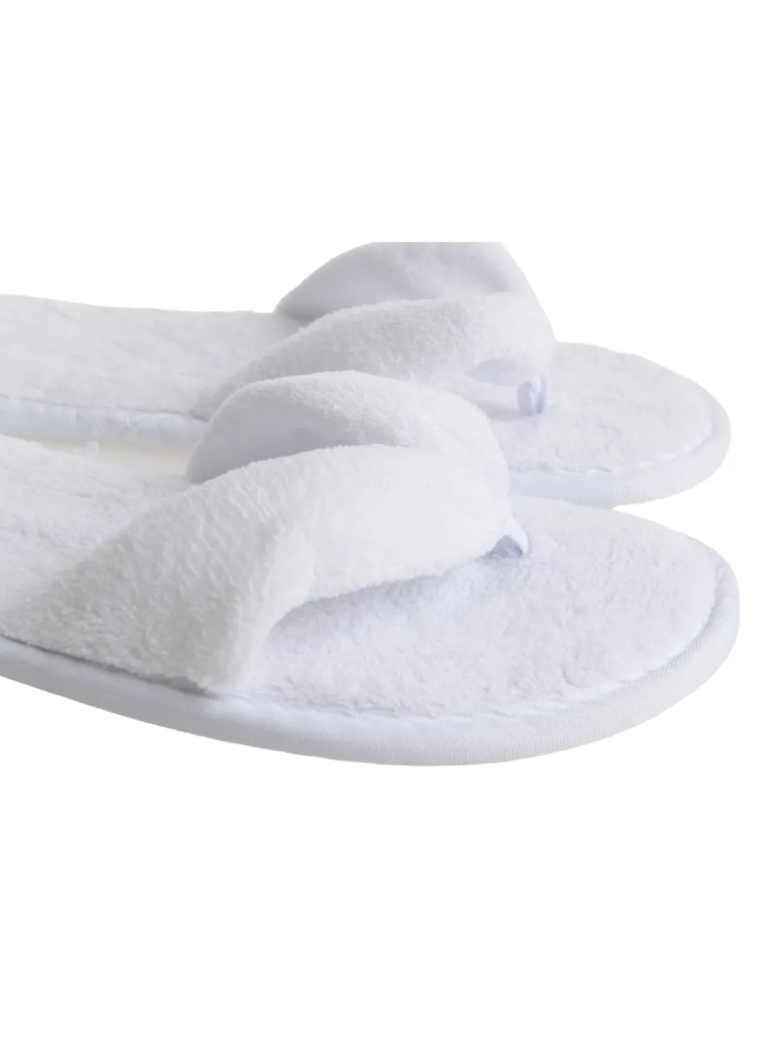 Velour Thong Spa Slippers