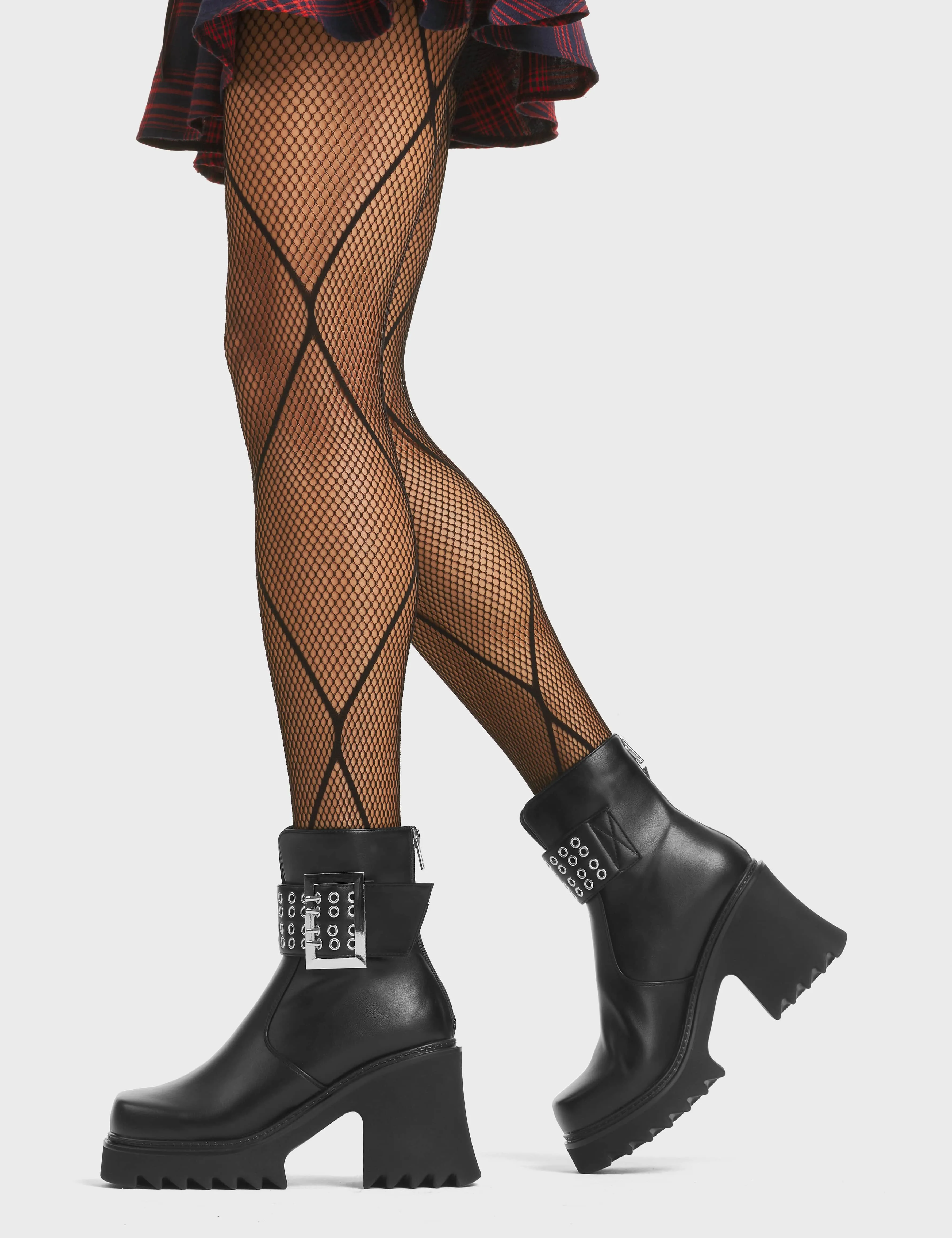 Venus Chunky Platform Ankle Boots