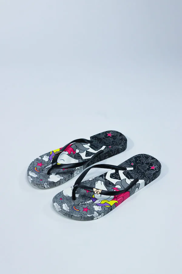 Viny - Women’s Lightweight Unicorn Beach/ Home Flip-Flops