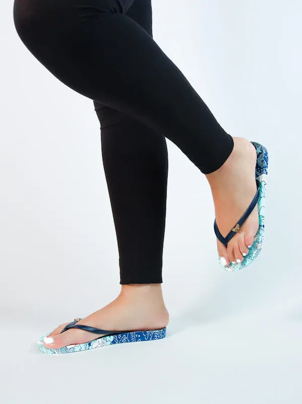 Viny - Women’s Lightweight Unicorn Beach/ Home Flip-Flops