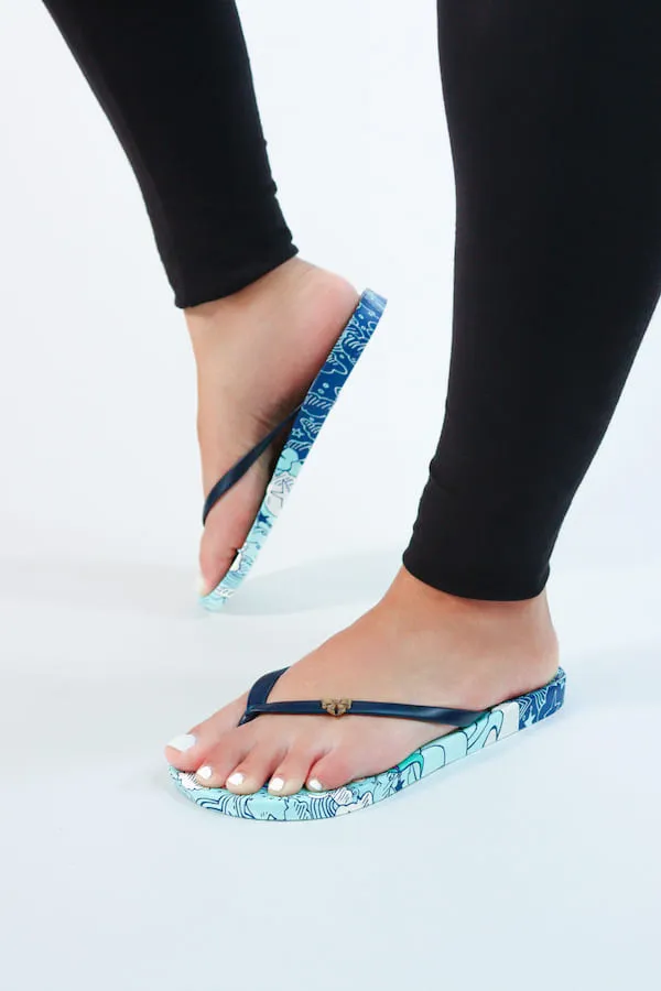 Viny - Women’s Lightweight Unicorn Beach/ Home Flip-Flops
