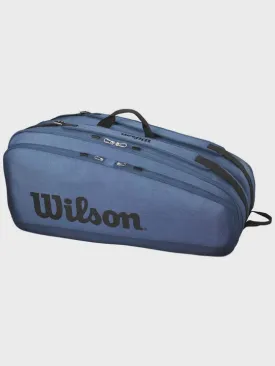 WILSON ULTRA 12 PK TOUR RACKET BAG BLUE